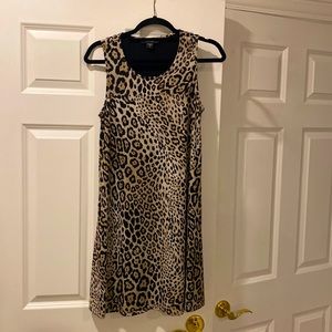 Animal printed dress